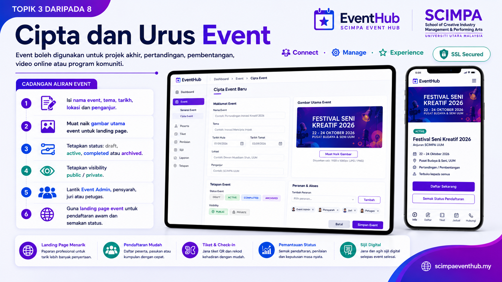 Cipta dan Urus Event