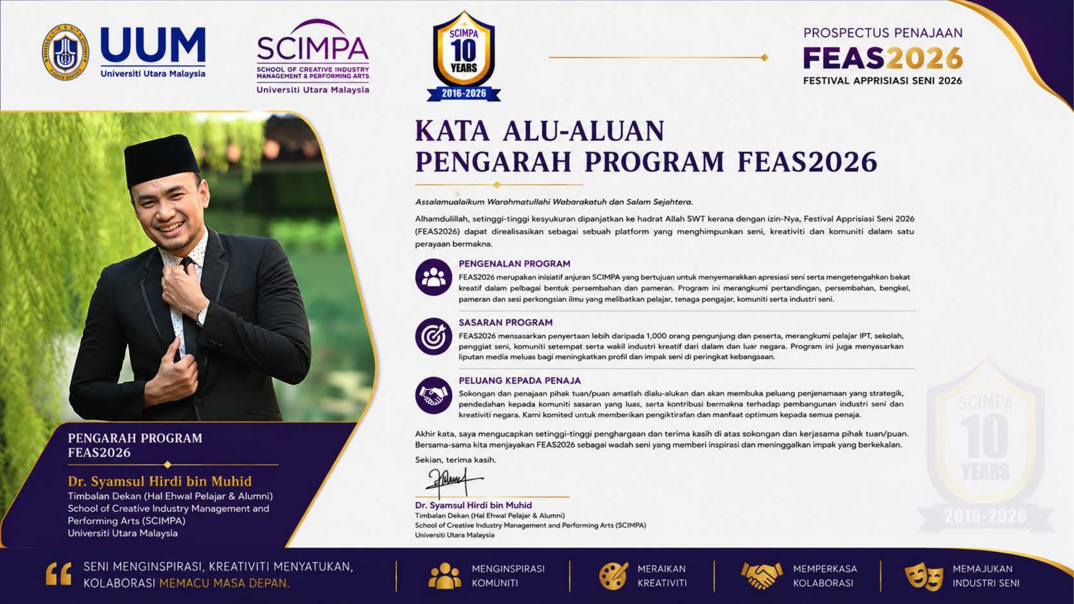 Visual prospektus FEAS2026 muka surat 3