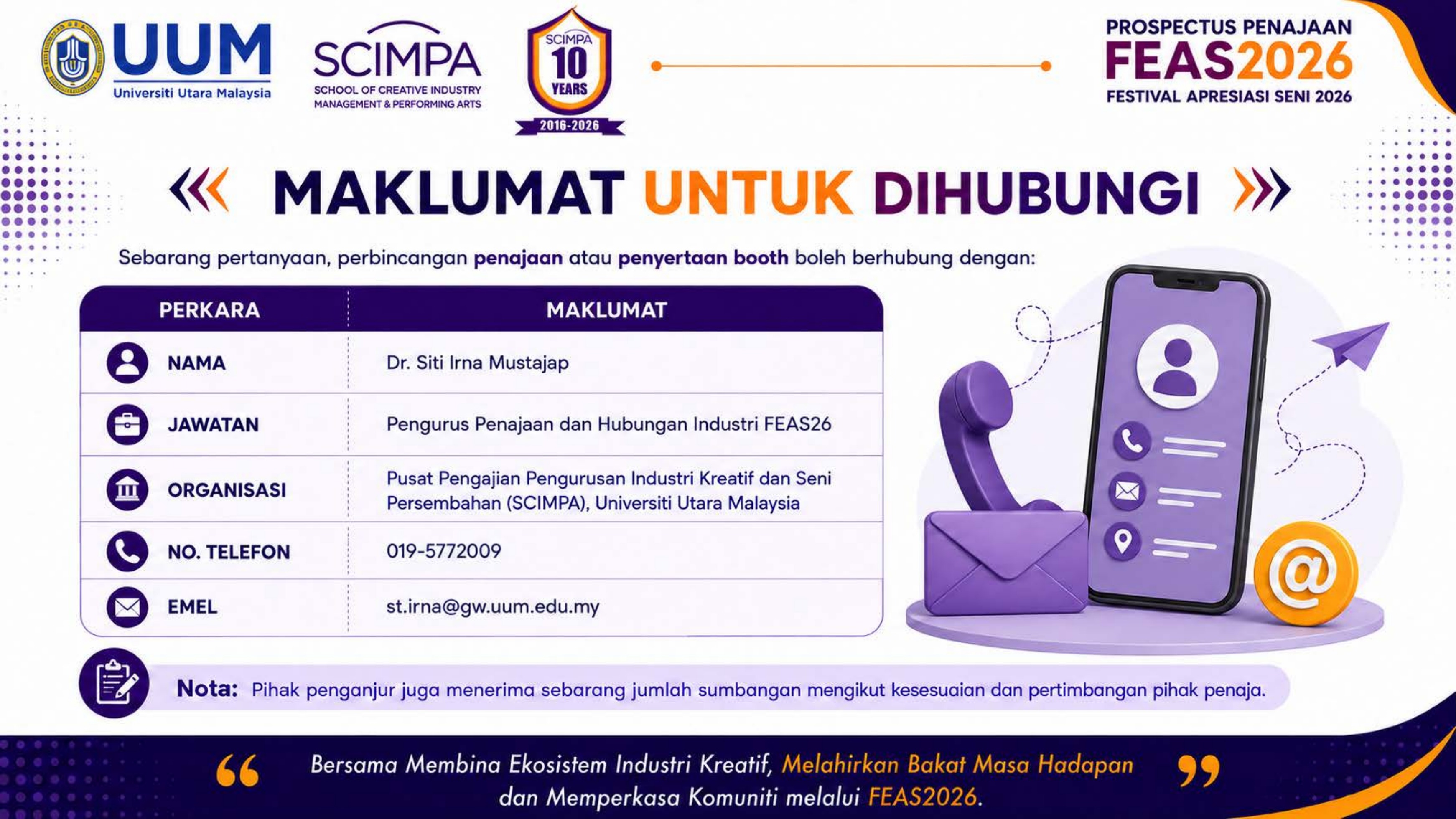 Visual prospektus FEAS2026 muka surat 15